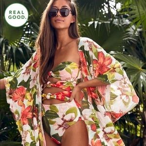 Aerie Triple Knot One Piece Swimsuit NWT L